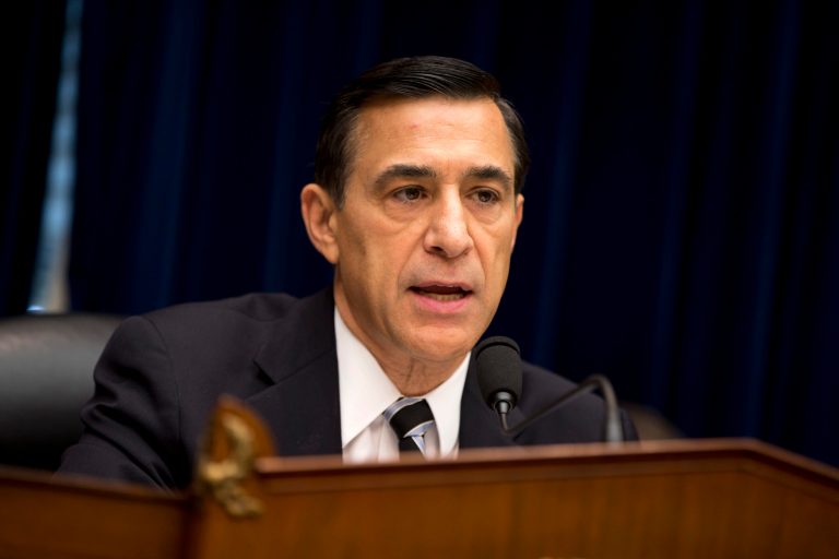 Rep. Darrell Issa, R-Calif., claimed that Attorney General Eric Holder put a significant donor to President Obama's campaigns in charge of the Justice Department's probe into the IRS's targeting of Tea Party groups. (AP File)
