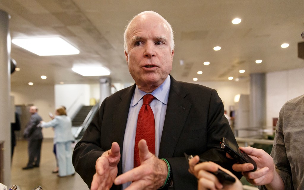 McCain: It’s ‘clear’ Trump’s budget can’t pass Senate