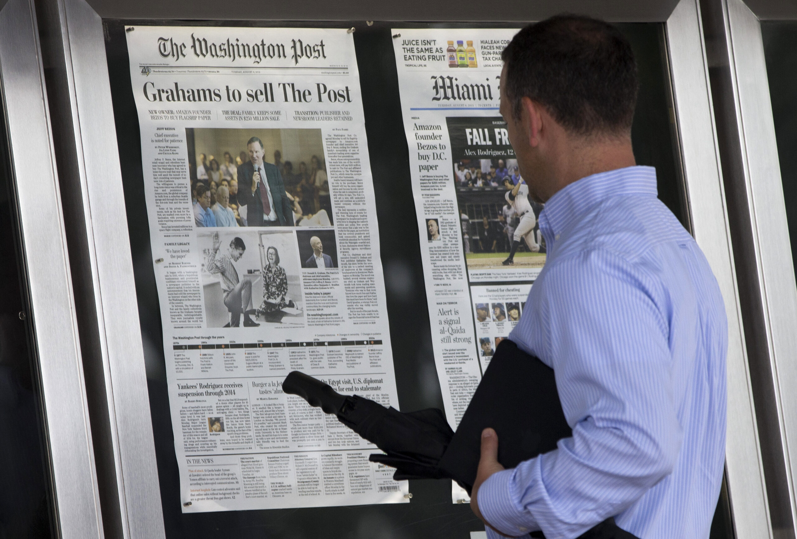 Washington Post Executive Editor Marty Baron to retire