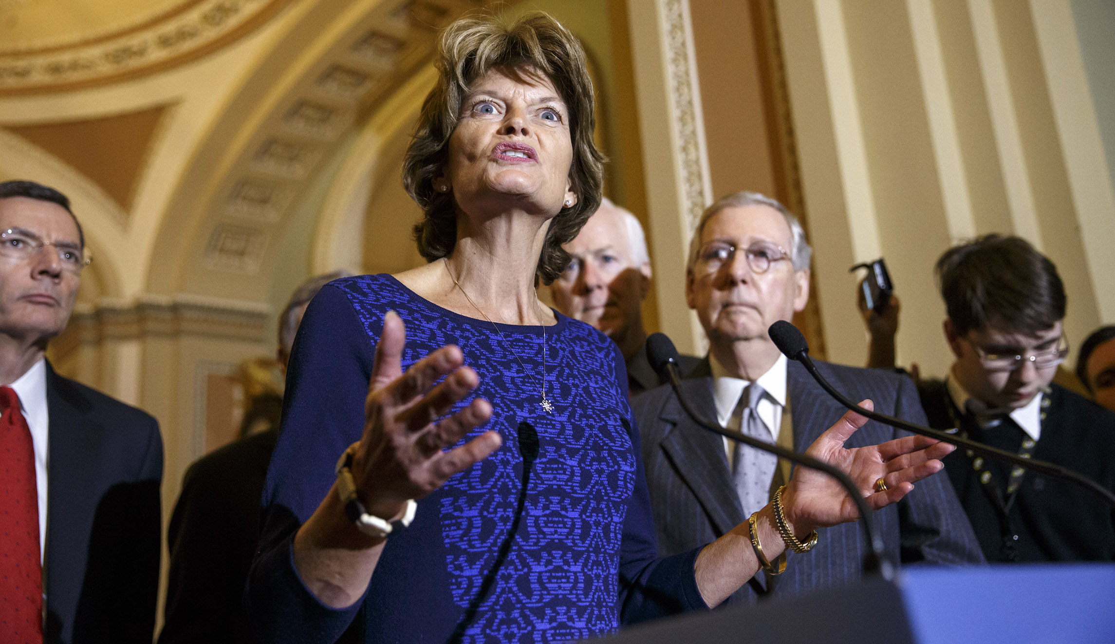 Murkowski urges Democrats not to blame energy nominees for Trump’s budget