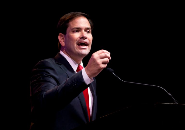 Sen. Marco Rubio panned Hillary Clinton's actions during her State Department tenure, calling them 