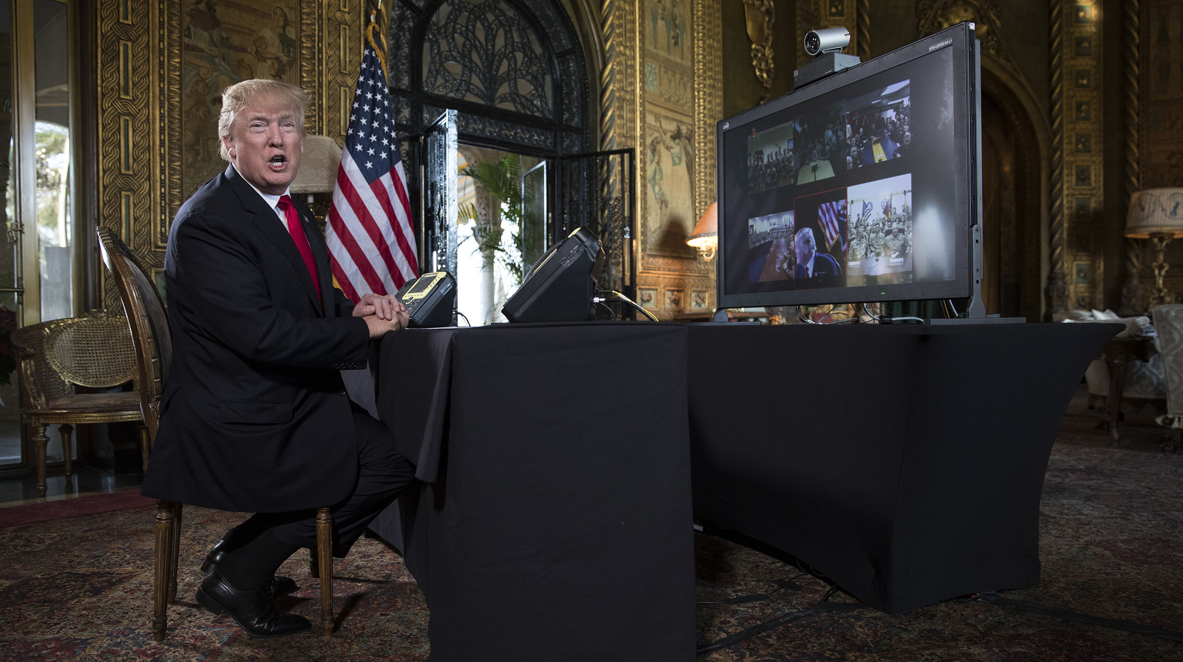 Trump caps a quiet Christmas promising to get ‘back to work in order to Make America Great Again’