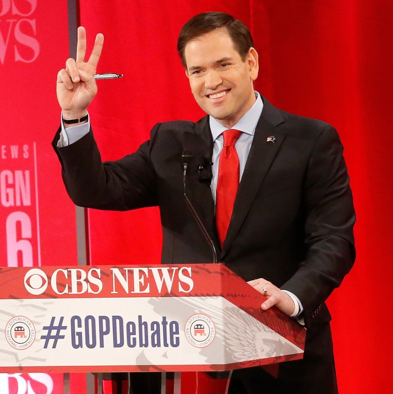 Marco Rubio was able to speak specifically and intelligently on a range of issues from foreign to domestic policy. (AP Photo)