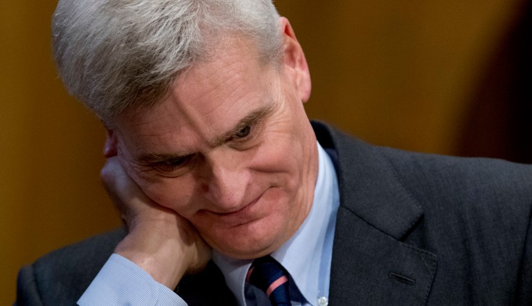 The Louisiana Republican said he wished he had more time to sell the legislation. (AP Photo/Andrew Harnik)