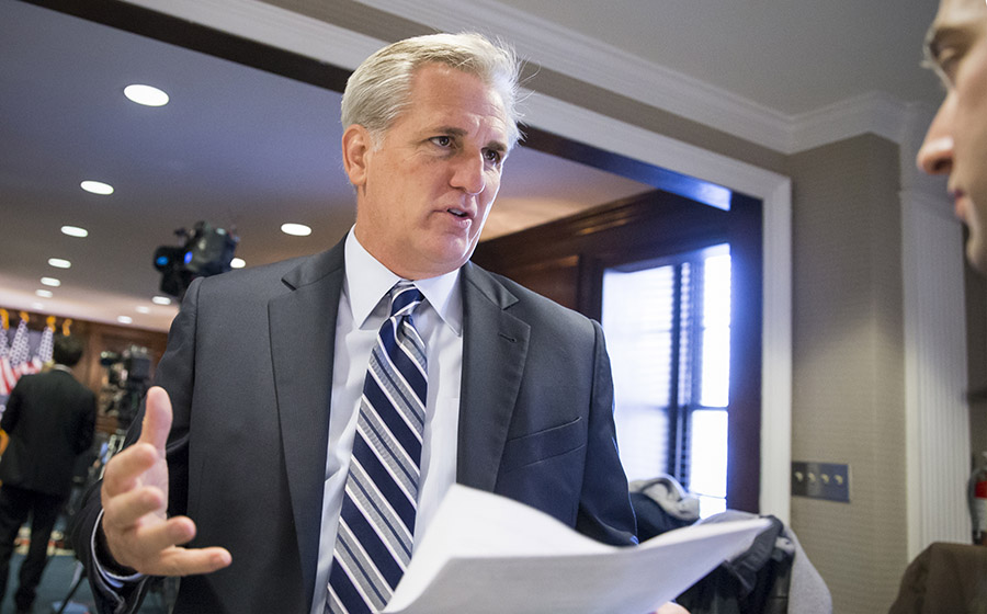 McCarthy overcomes first hurdle in becoming speaker, faces long road to January