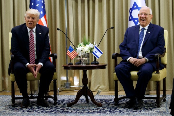 White House says Trump speaking from ‘Jerusalem, Israel’