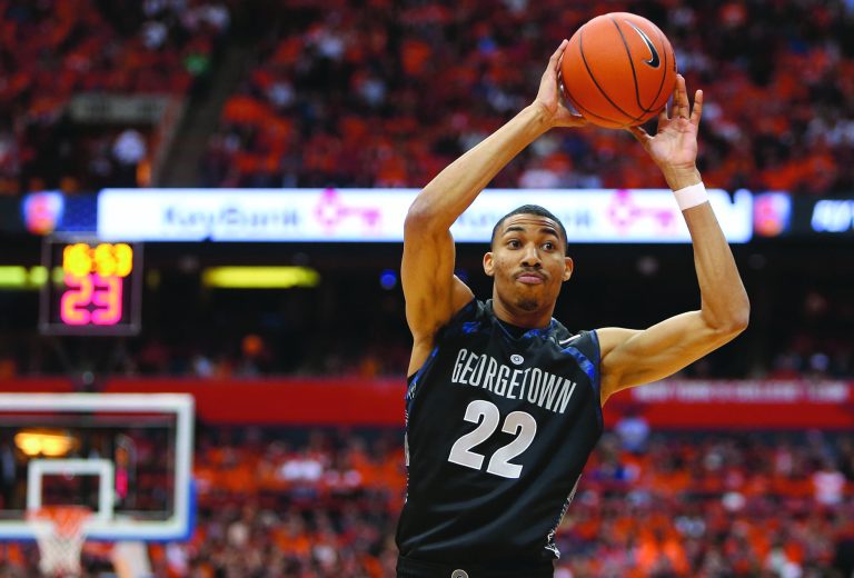 Nate Shron/Getty Images
Otto Porter Jr. scored a career-high 33 points in the Hoyas' 57-46 win at Syracuse, putting him in national player of the year discussion.