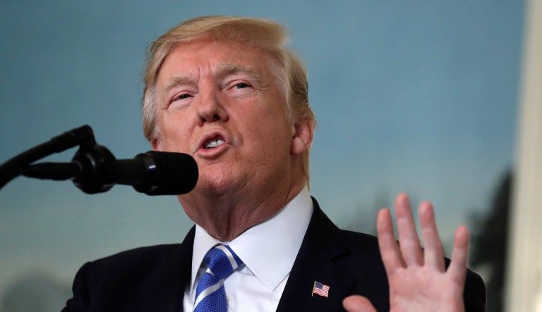 The president hasn't given a weekly address since mid-October. (AP Photo/Evan Vucci)