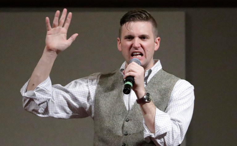 Richard Spencer, a controversial figure tied to the Alt-Right, just delivered a speech at the University of Florida in Gainsville on Thursday. (AP Photo/David J. Phillip, File)