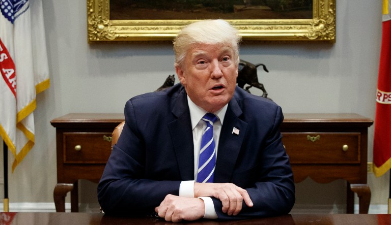 President Trump frequently rails against 