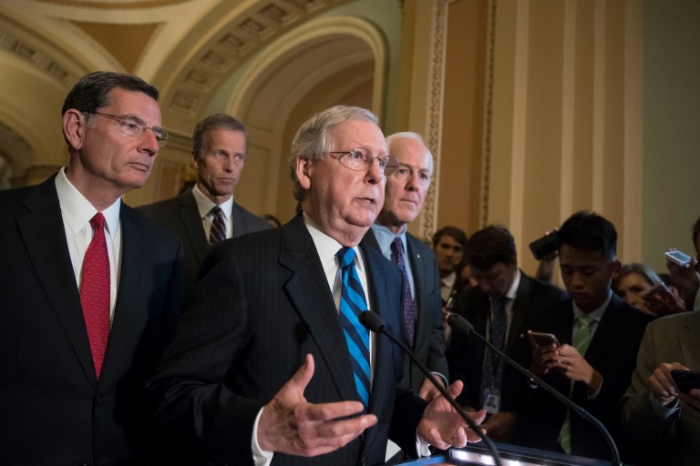 Republicans are divided about the developing proposal and may still decide to prevent it from reaching the floor. (AP Photo/J. Scott Applewhite)