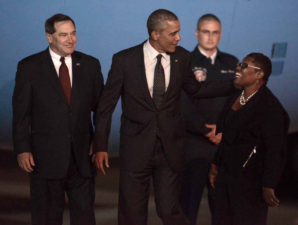 Obama stumps for Gov. Quinn during Chicago visit