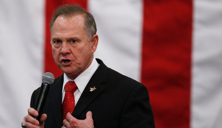 In a lawsuit filed Thursday, Leigh Corfman requested a declaratory judgement of defamation, a public apology from Roy Moore, and a court-enforced ban that would prevent him or the campaign from attacking her in the future. (AP Photo/Brynn Anderson, File)