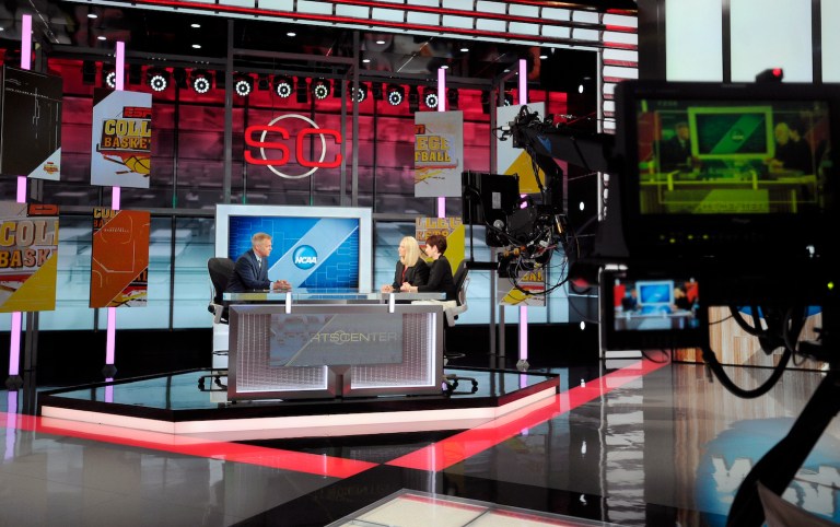 Put more simply, ESPN's audience skewed to the right in 2015, and then changed somewhat dramatically the next year. (AP Photo/Jessica Hill, File)