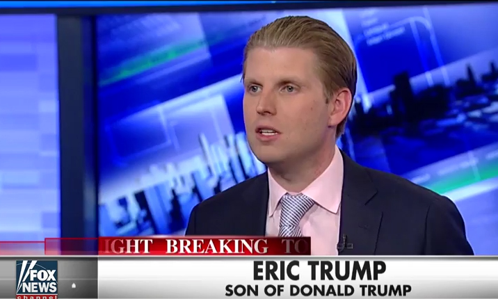 Eric Trump: We don’t need Paul Ryan to win