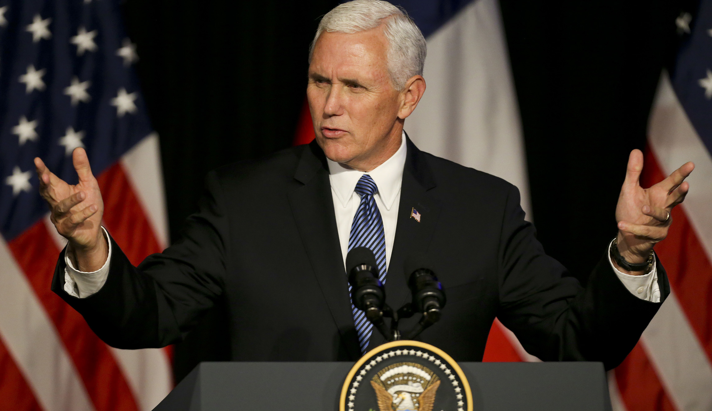 Pence defends Trump over Charlottesville comments: ‘I know his heart’