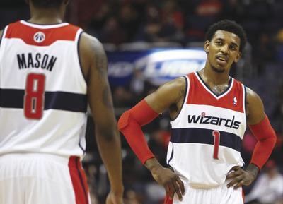 Jacquelyn Martin/APWashington's Nick Young had a game-high 25 points in the Wizards'loss to Golden State on Monday night.