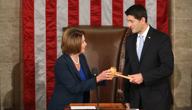 Republicans in the House passed their tax reform bill Tuesday. The bill, the party-line vote, and the political climate appear to be an exact inverse of Democrats' passage of the Affordable Care Act seven years ago. (AP Photo/Andrew Harnik)