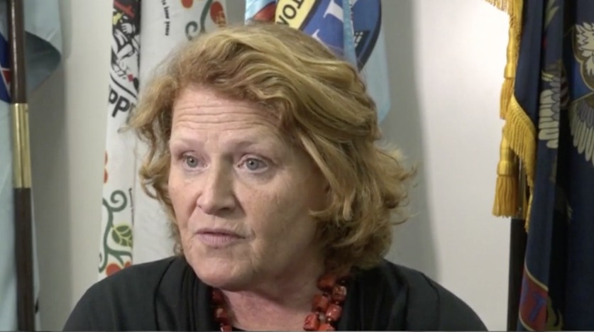 Democrat Heitkamp talks coal, oil pipelines with Trump