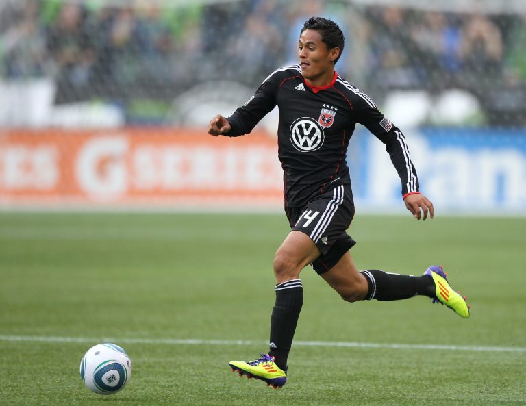 D.C. United midfielder Andy Najar