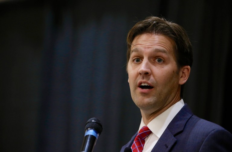 Sen. Ben Sasse joined the 2016 campaign to stump for Marco Rubio, Ted Cruz and Carly Fiorina. (AP file photo/Nati Harnik)