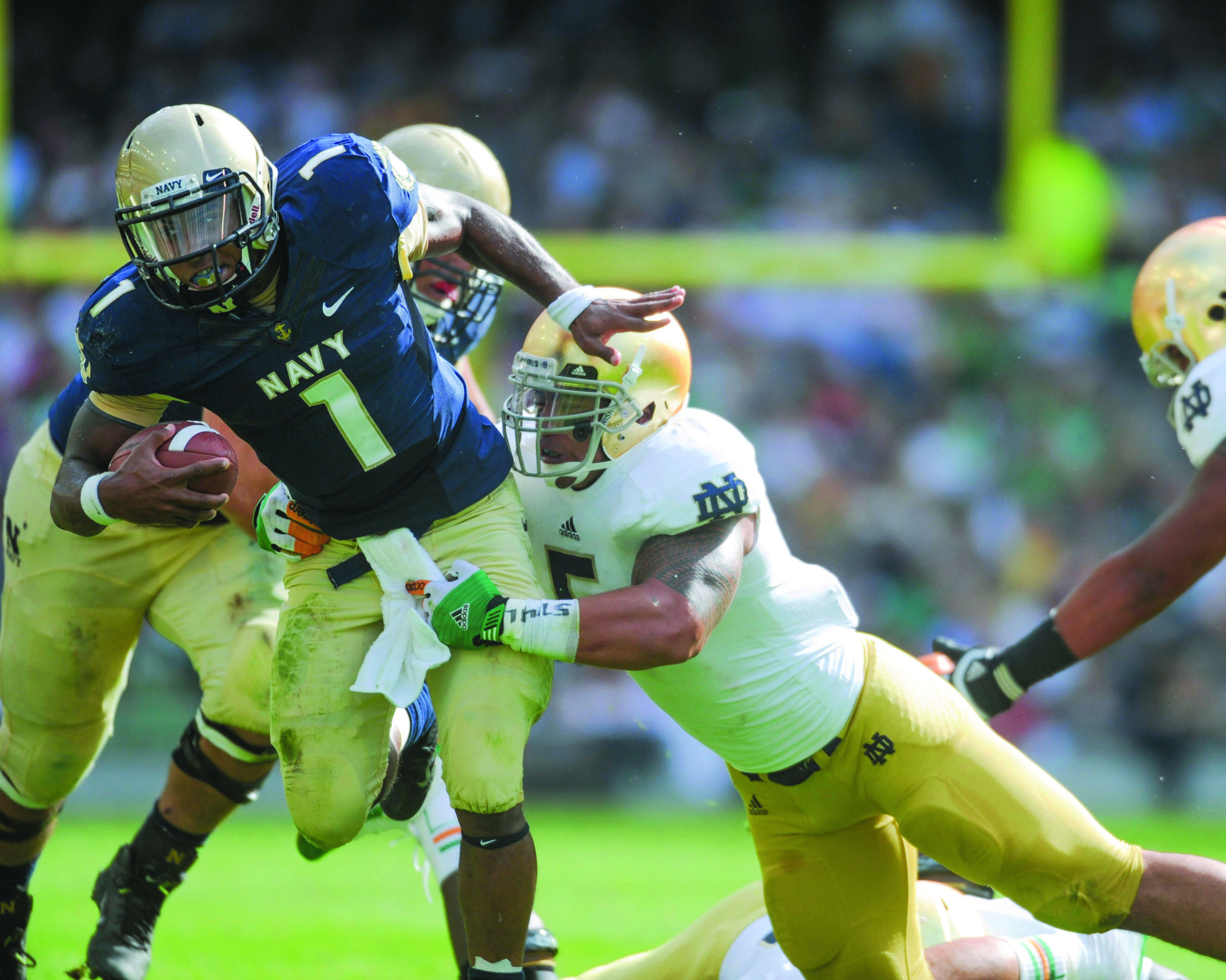 Navy in a rush to improve against Penn State