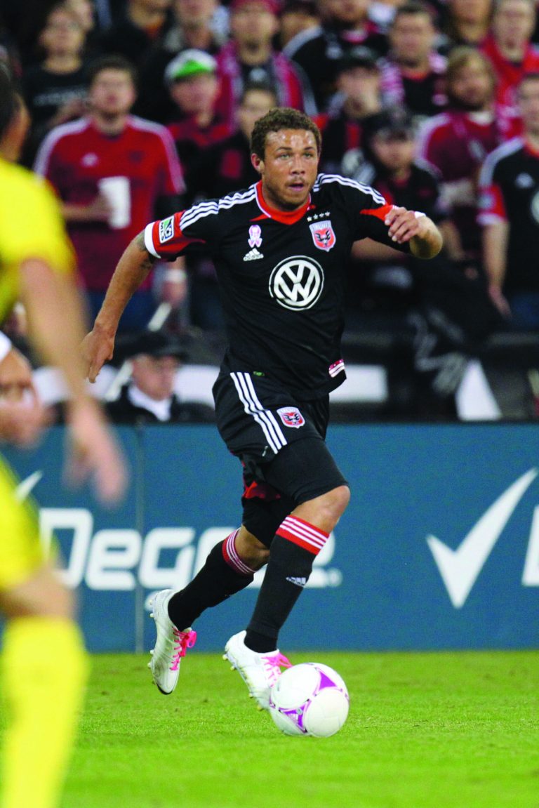 Ned Dishman/Getty Images
Midfielder Nick DeLeon, the seventh pick overall in the MLS draft out of Louisville, has a D.C. United rookie record six goals this season.