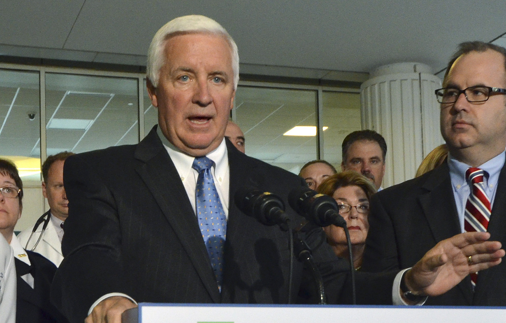 New Pennsylvania budget challenge surfaces for Gov. Corbett