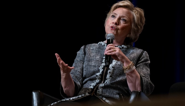 She said her memoir would go into those issues at length. (AP Photo/Craig Ruttle)