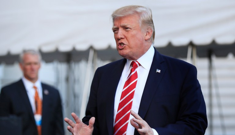 President says he wants to make Republicans' tax reform plan 