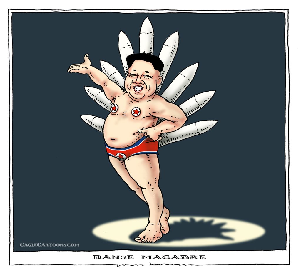 Editorial cartoon: Danse Macabre
