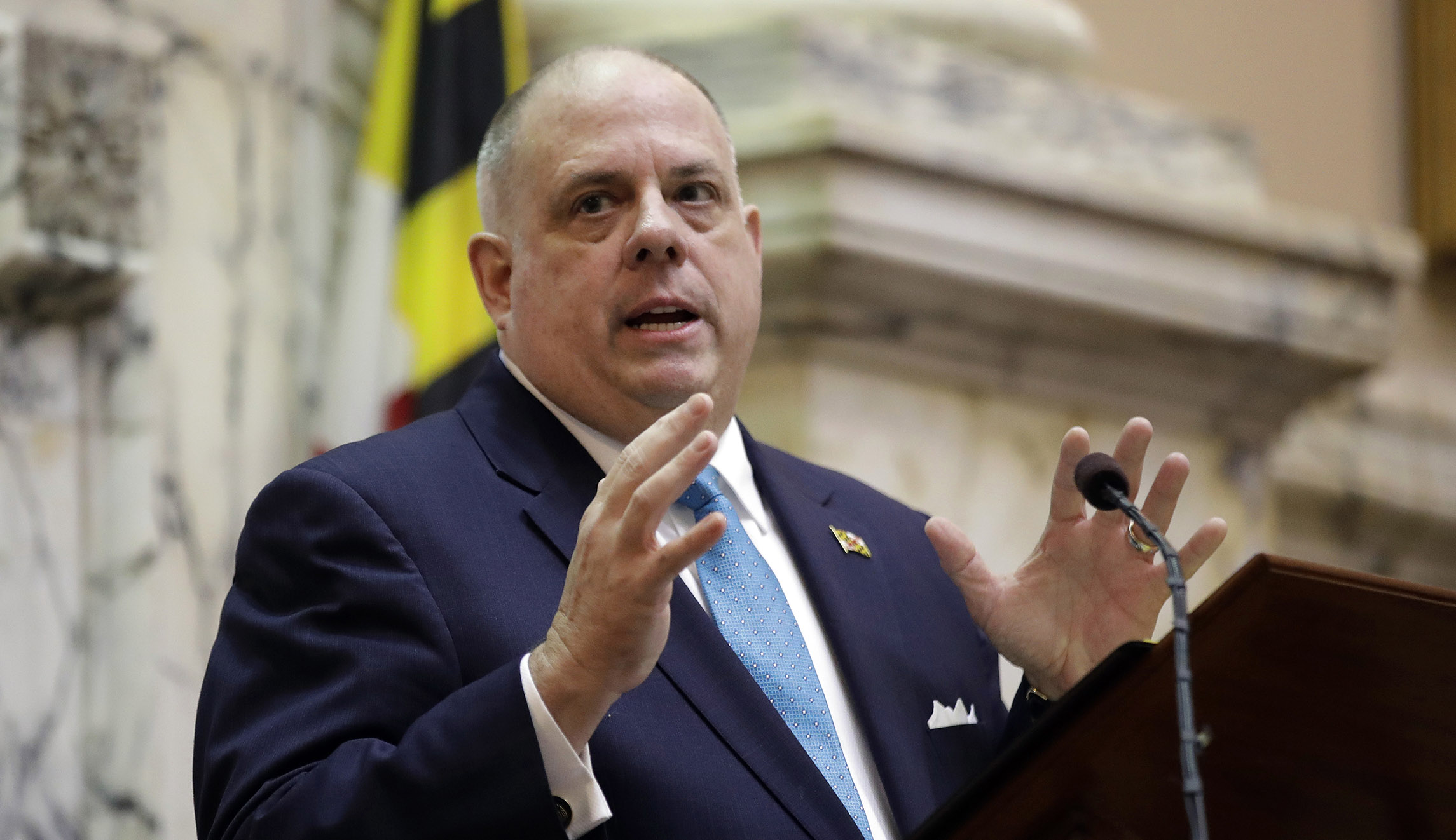 Republican Maryland Gov. Larry Hogan: Roy Moore ‘should step aside’