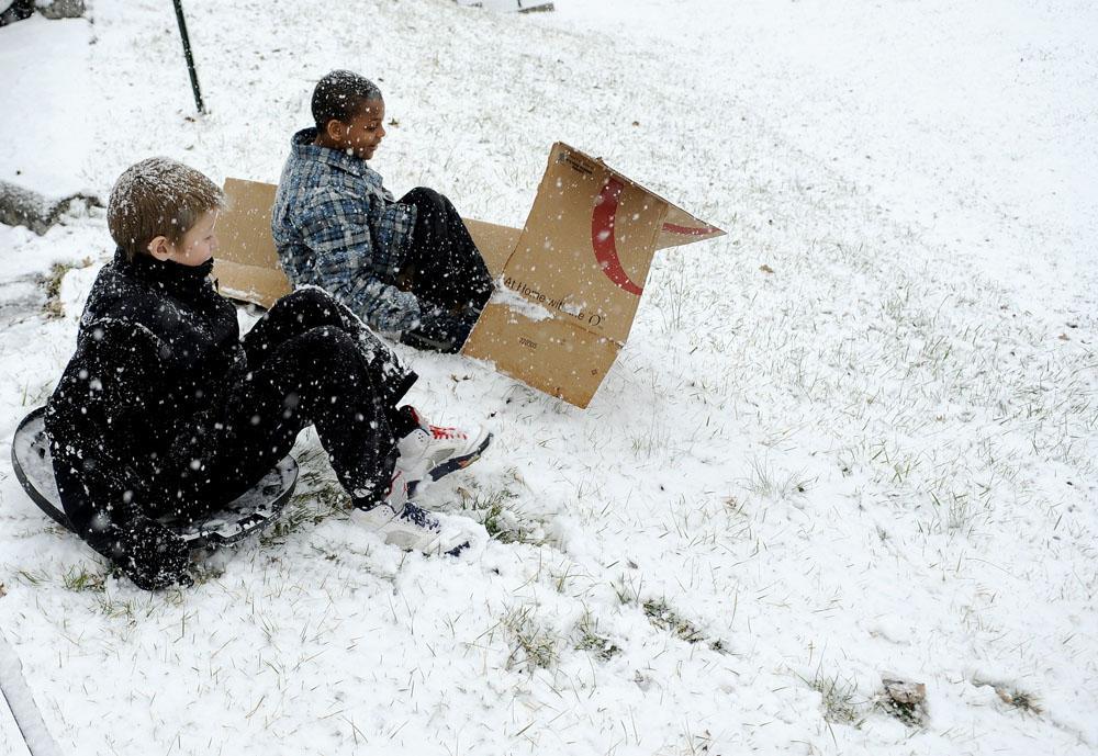 Parts of Virginia experience icy, snowy roads