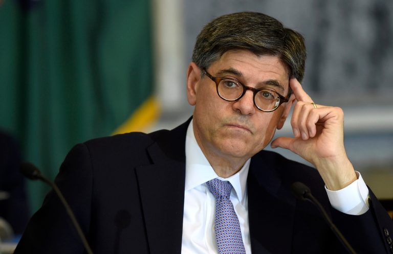 Treasury Secretary Jacob Lew:Â 