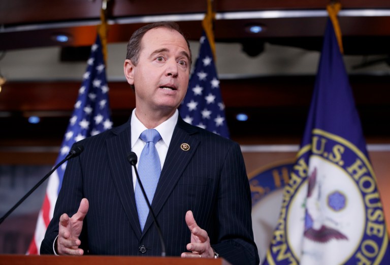 "We're not in a position to reach any conclusions" yet, Schiff said.