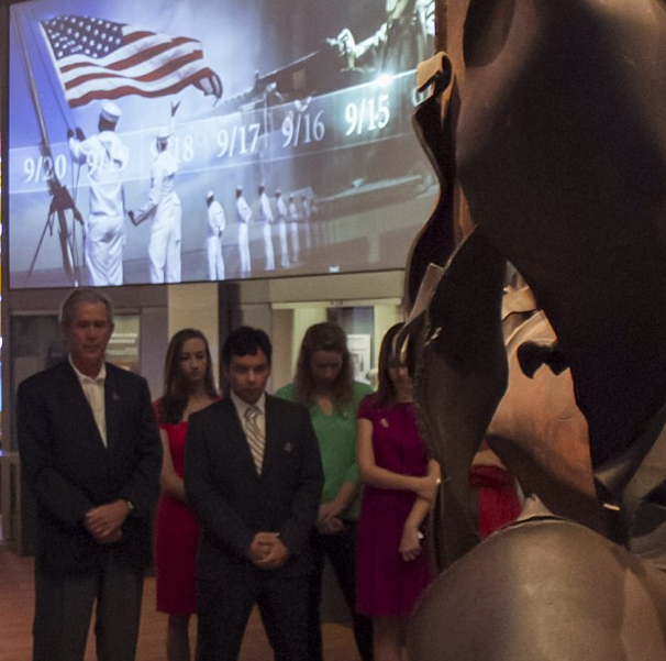 George W. Bush Instagrams 9/11 tribute