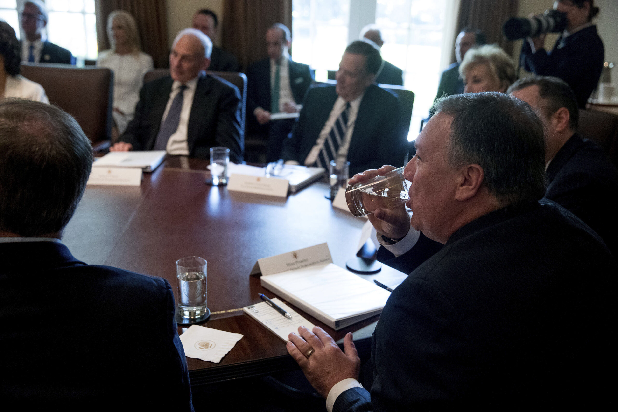CIA chief impressed with Trump’s appetite for intelligence