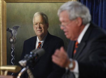 The sexual misconduct dates back to Dennis Hastertâs time as a high school wrestling coach and teacher in Yorkville, Ill., and does not relate to Hastertâs time in Congress. (AP Photo) 
