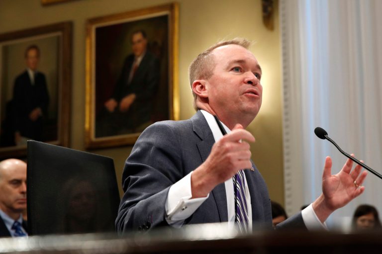Trump OMB Head Says Balancing Budget Will be ‘Very Difficult’ Without Entitlement Reforms