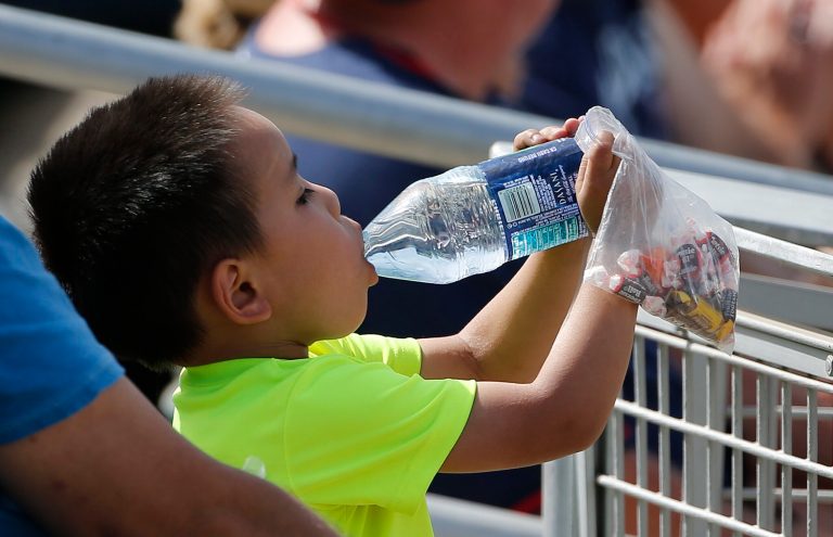 February was 10th consecutive month to break the high temperature record. (AP Photo/Ross D. Franklin)