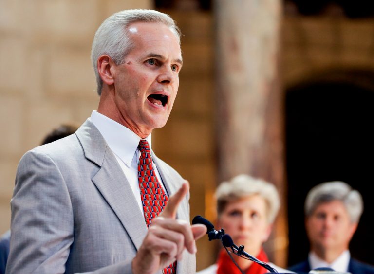 Nebraska State Auditor Mike Foley said Wednesday that Nebraska could face annual interest fees of more than 10 percent if the state fails to repay the money immediately. (AP File)