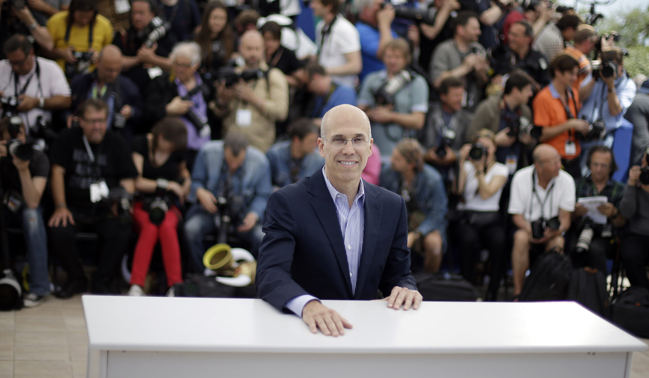 Katzenberg celebrates DreamWorks 20th at Cannes