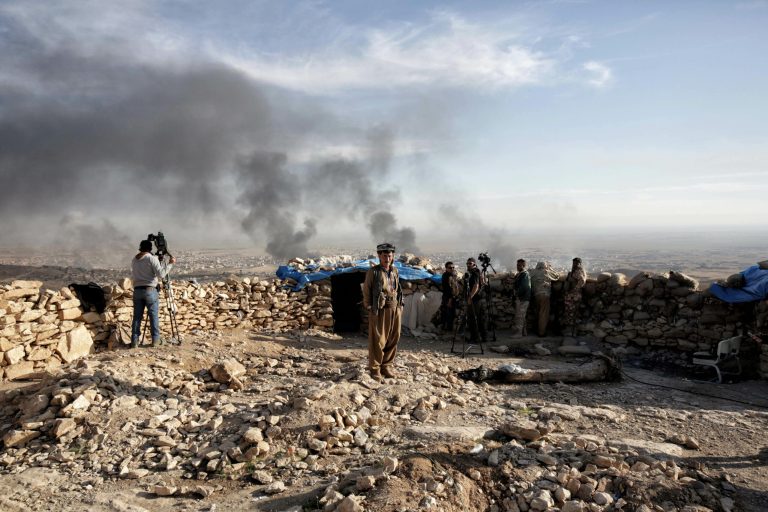 Warren said the coalition has been striking ISIS's oil assets from the beginning of the campaign.Â (AP Photo/Bram Janssen)