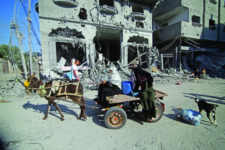 The enemy of the Palestinian people