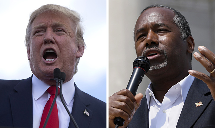 NH poll: Trump and Carson rising, Bush and Walker sinking