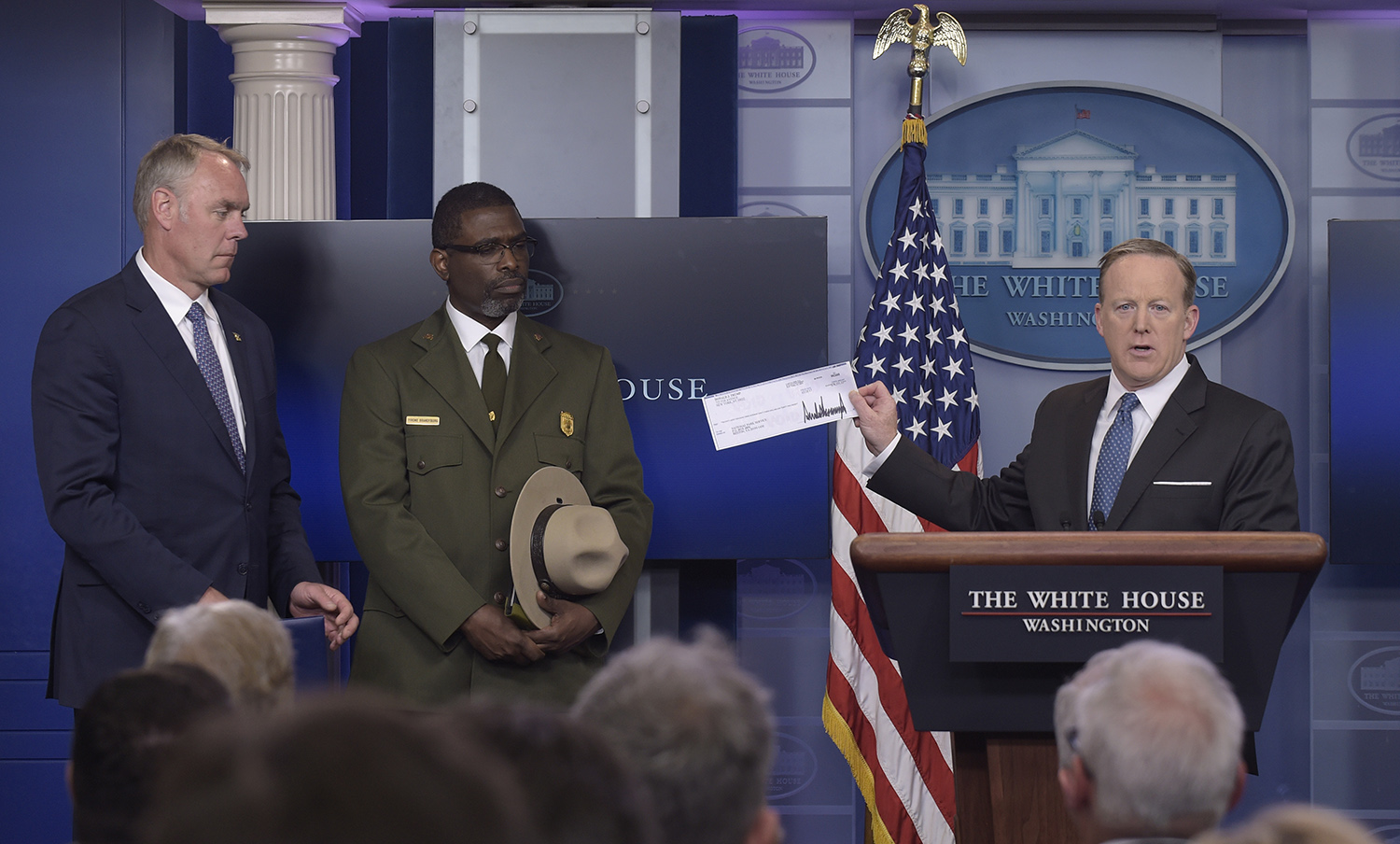 Don’t cheer Trump’s check to the National Park Service
