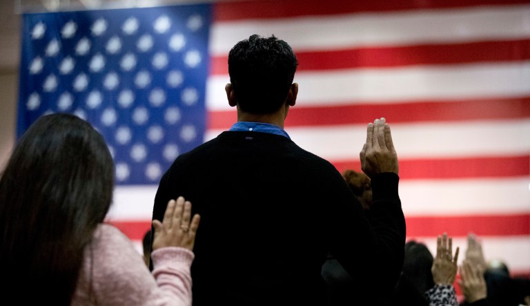 Results of the census in the U.S. determine how nearly $700 billion in federal money is distributed to state and local governments. (AP Photo/Jae C. Hong)