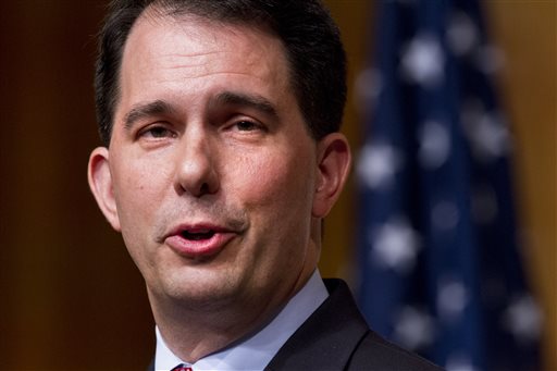 Scott Walker addressed the Western Conservative Summit on Saturday. File photo from Associated Press.Â 