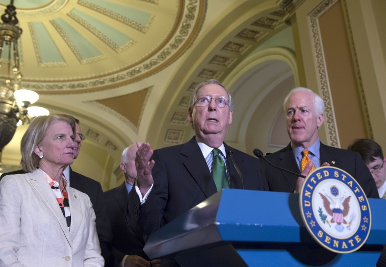 Lawmakers introduce resolutions to undo Obama's coal and methane regulations. (AP Photo/Molly Riley)