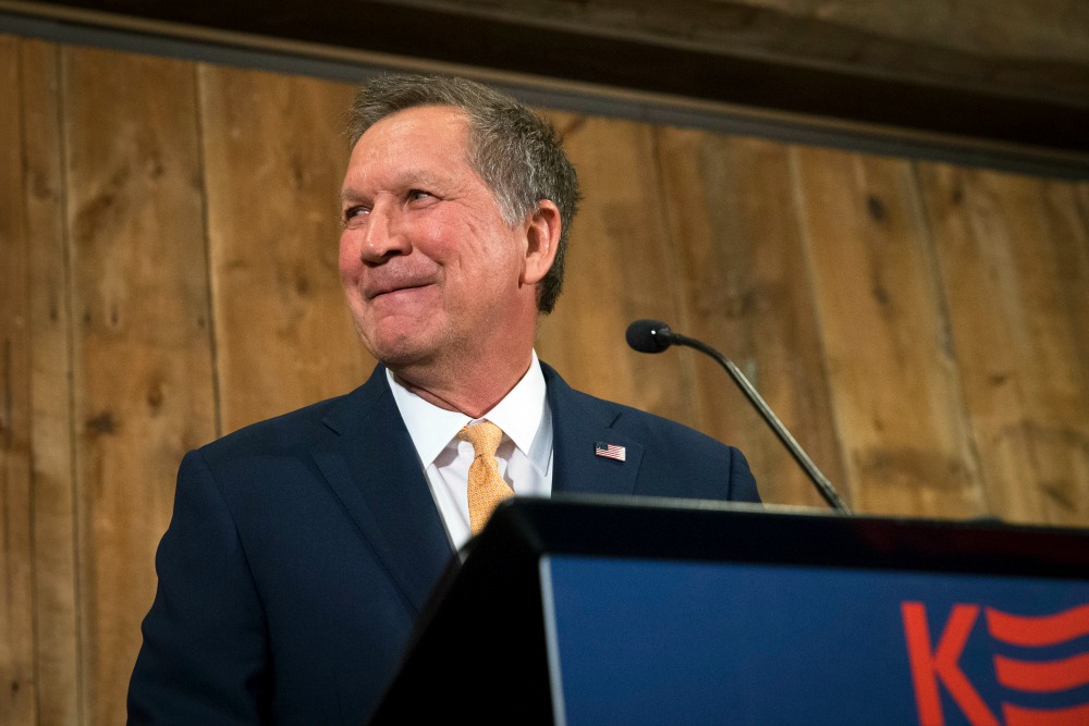 Kasich won’t launch third-party run for president
